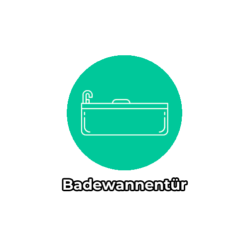 Badewannentür